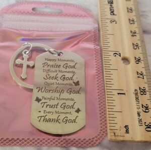 💥4/$20💥 Christian Jesus Inspirational Keychain